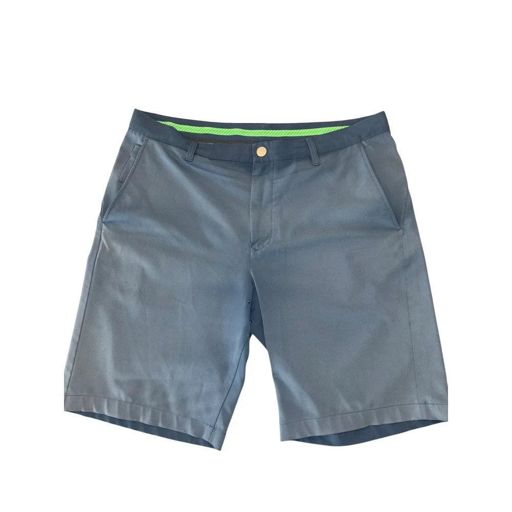 Bonobos Golf Mens Shorts Size 36 Blue 10‎ Inch Inseam Performance Twill